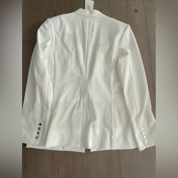 Veronica Beard classic white scuba Dickey jacket blazer NWT - Picture 9 of 13